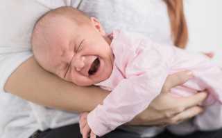 Первая помощь при боли в животе у новорожденного